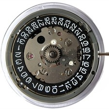 Genuine NH34 Automatic Mechanical GMT Movement Black Date Hacking Seconds Date 3