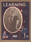 LEARNING Buffano/Steiger 1920 SOPHIE TUCKER Vintage Sheet Music