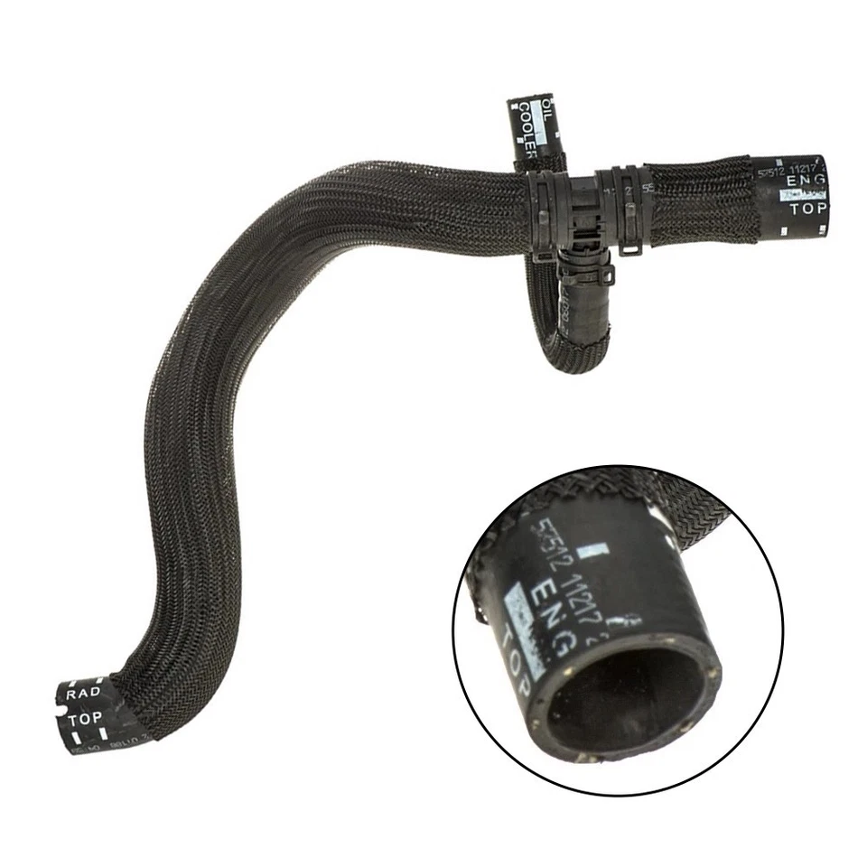 Radiator Coolant Hose for Dodge For Dart 2013 2016 Upper Hose Part 68092560AC - Image 3 of 4