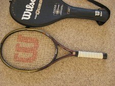 WILSON SUPER QUAD STRETCH OVERSIZE TENNIS RAQUET 125"