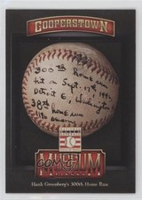 2013 Panini Cooperstown Collection Museum Pieces Hank Greenberg #3 HOF 18vn