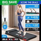 BLACK LORD Treadmill Electric Walking Pad Home Office Fitness Incline MS2 Black