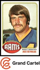 1976 Topps #446 Jack Reynolds - Los Angeles Rams GRAND CARTEL