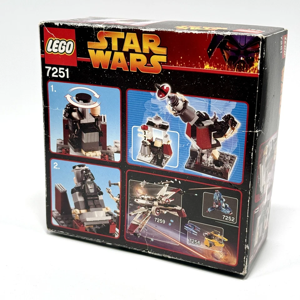 LEGO 7251 Darth Vader Transformation Sealed Set Box Damage New Uopened - Image 2 of 4