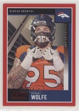 2020 Score Red Derek Wolfe #129 0q5