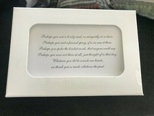25 Sympathy Acknowledgement Cards w/Envelopes - Funeral Thank You Note Cards-New