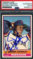 Dennis Eckersley Cards, Rookie Card and Autographed Memorabilia Guide 46