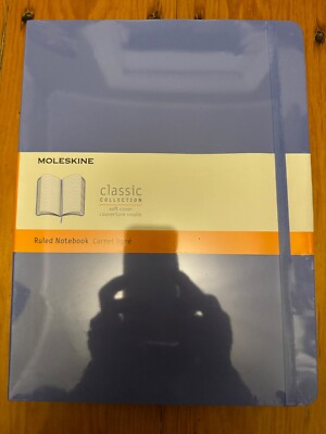 New Moleskine Classic Collection Purple Notebook Extra Large Ruled Soft Cover