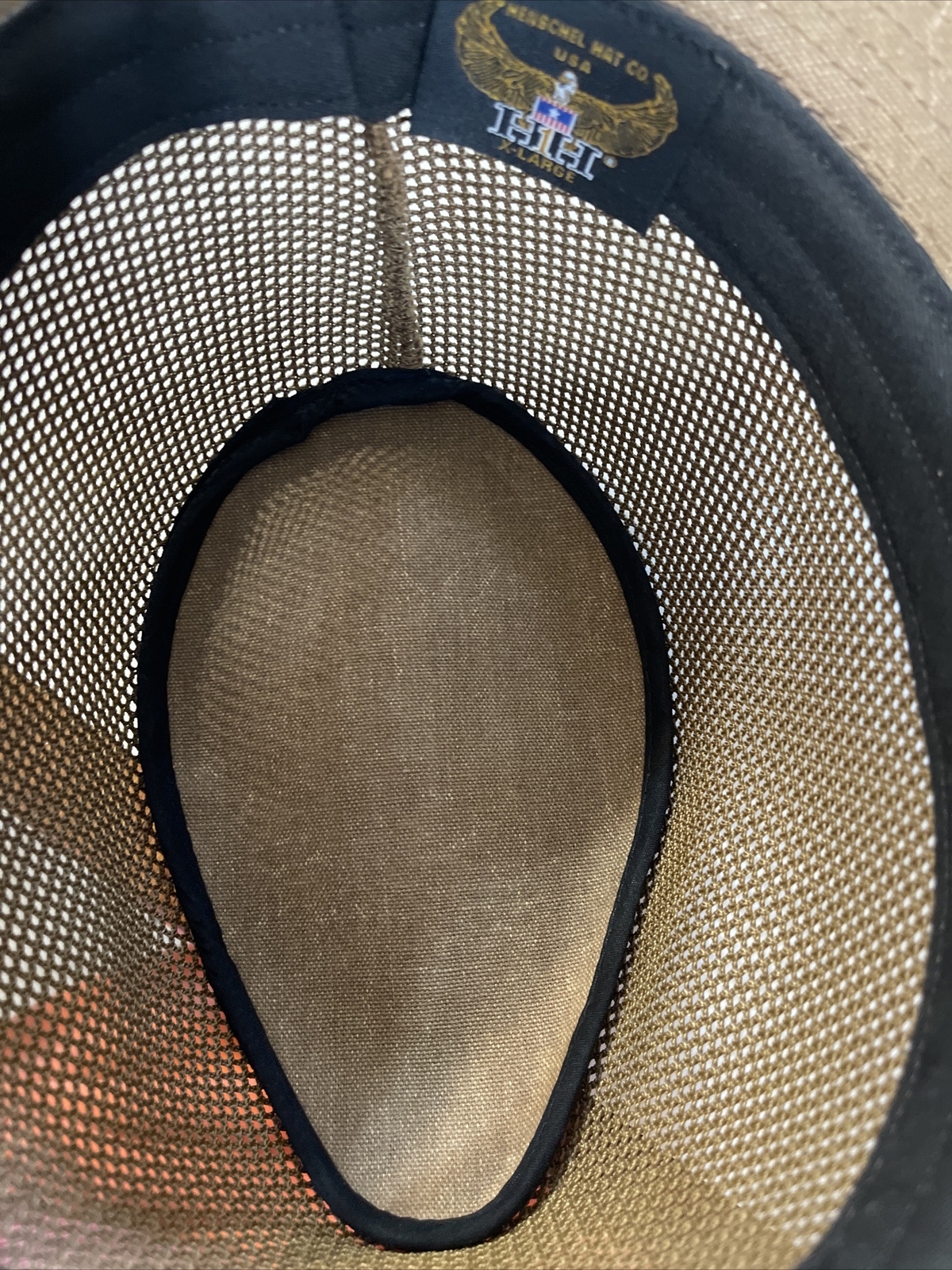 Henschel Mesh Breezer Hat Brown Size XL SPF Vented Safari Breathable