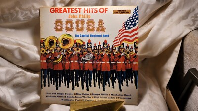 The Capitol Regiment Band - Greatest Hits Of John Philip Sousa (12'' Vinyl LP)