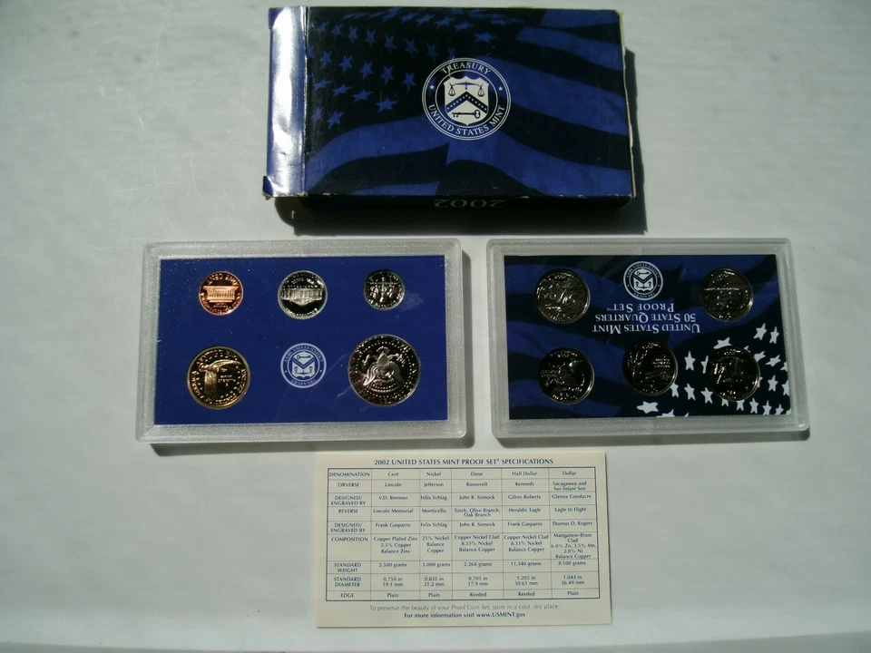 Mint Proof Set-Sealed 2002-United States-Unique Collector Set - Image 4 of 4