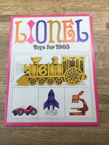 NEUF JOUETS Lionel pour 1965 trains voitures 1965 catalogue original - Photo 1 sur 5