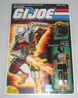 *RECARDED* 1986 Vintage G.I. GI Joe 3.75 ARAH Cobra BATS v1 Figure 100% Complete