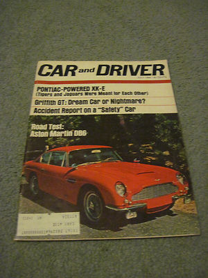 Car and Driver Magazine 1966 Jul Road Test: Aston Martin DB6 Griffith GT 