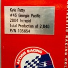 Diecast Action Kyle Petty #45 Georgia Pacific 2004 Intrepid