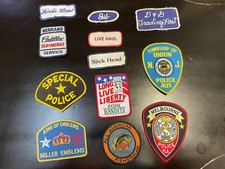 Vintage Patch Lot 12 patches automotive,Promo,police,Sports