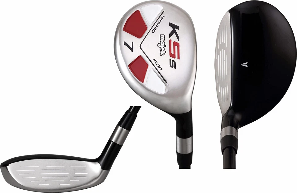 Senior Mens Majek Golf All Hybrid Partial Set (7-SW) Senior Flex Utility Clubs - Image 2 of 4