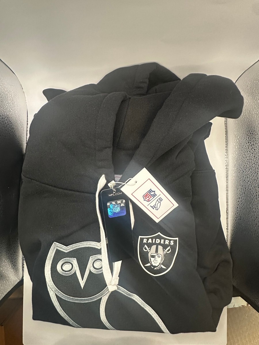 OVO x NFL Las Vegas Raiders OG Owl Hoodie - size XS October's Very