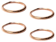 Auspuff Krümmer Dichtung Set 4 Stück für Honda CX 500 GL 1000 XL Kawasaki KLX KX