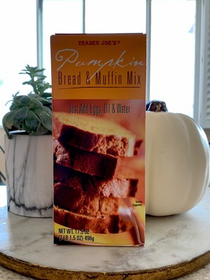 🎃 NEW! TRADER JOE'S PUMPKIN BREAD & MUFFIN MIX 17.5 OZ ...