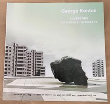 George Kontos at Renwick gallery exhibition print ad 2007 modern magazine art 