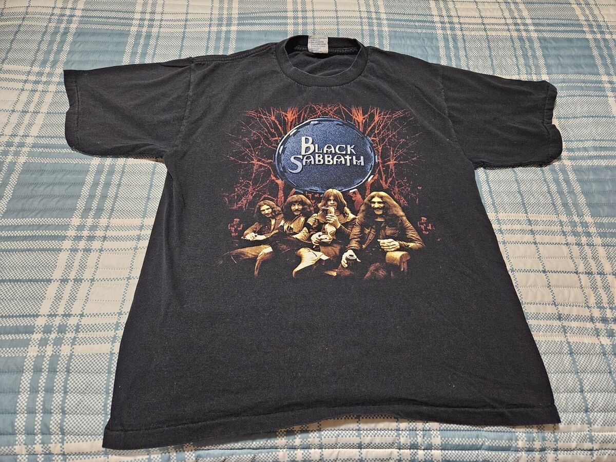 Vtg original 1999 Black Sabbath Reunion Tour T-Shirt Double Vtg original 1999 Black Sabbath Reunion Tour T-Shirt Double