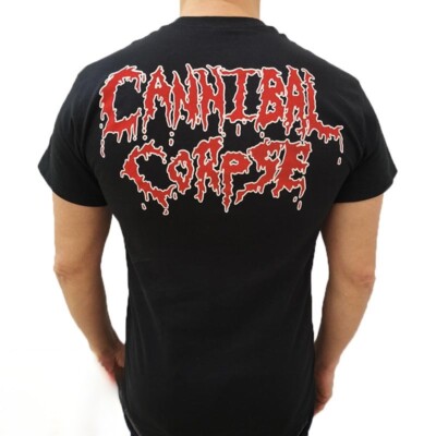 CANNIBAL CORPSE 90 Eaten Back To Life black t sh Morbid angel