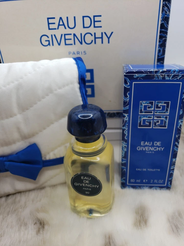 Eau De Givenchy Paris 90 Juego Perfume Mujer 1989 Vintage 2 fl oz ¡¡¡RARO!!!! Foto 2 de 4