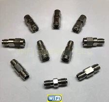 Precision 2.4mm male/female to 2.92mm male/female RF MicroWave Adapter LOT USA