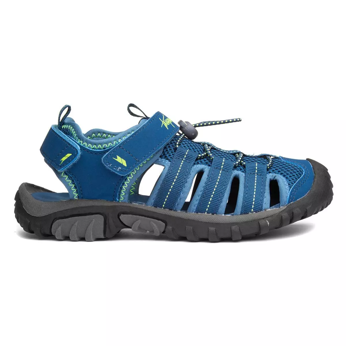 Trespass Boys Sandals Blue Kids Girls Easy Fasten Toe Guard Walking Sole SIZE