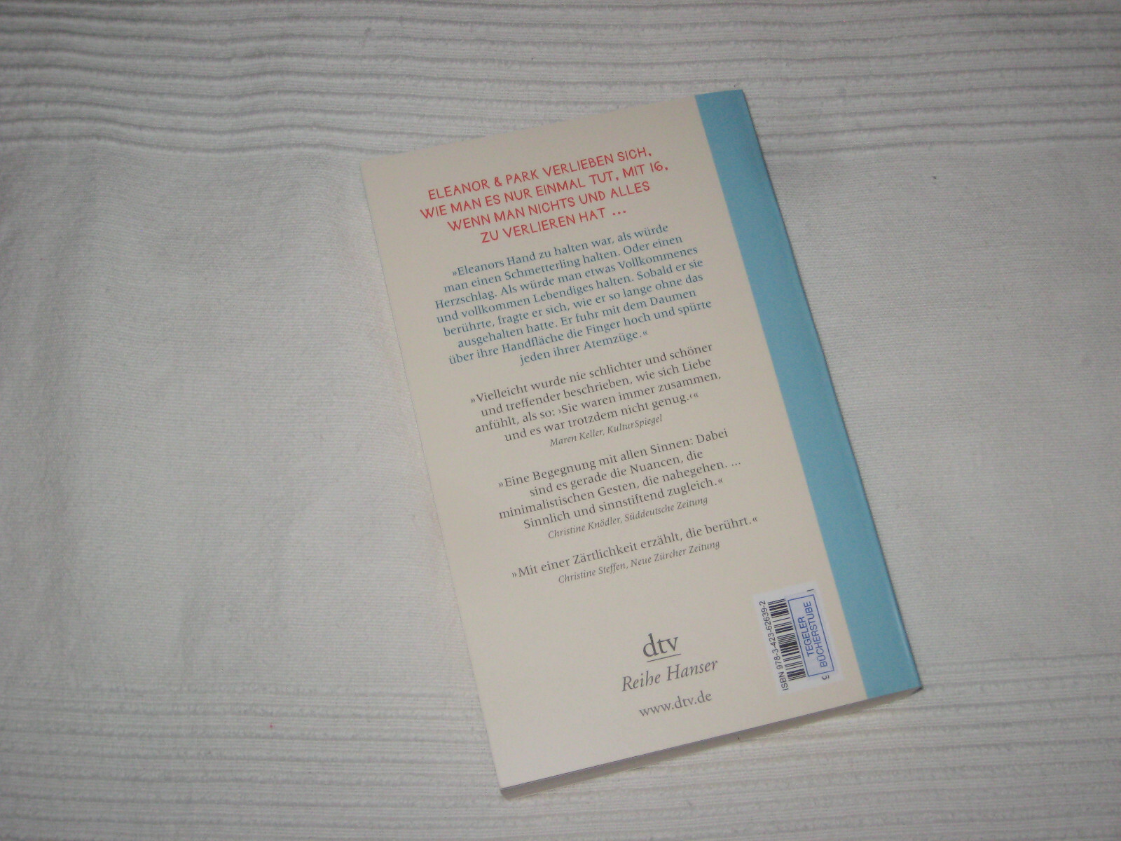 Thumbnail - Buch Rainbow Rowell - Roman - Eleanor & Park Taschenbuch Neu