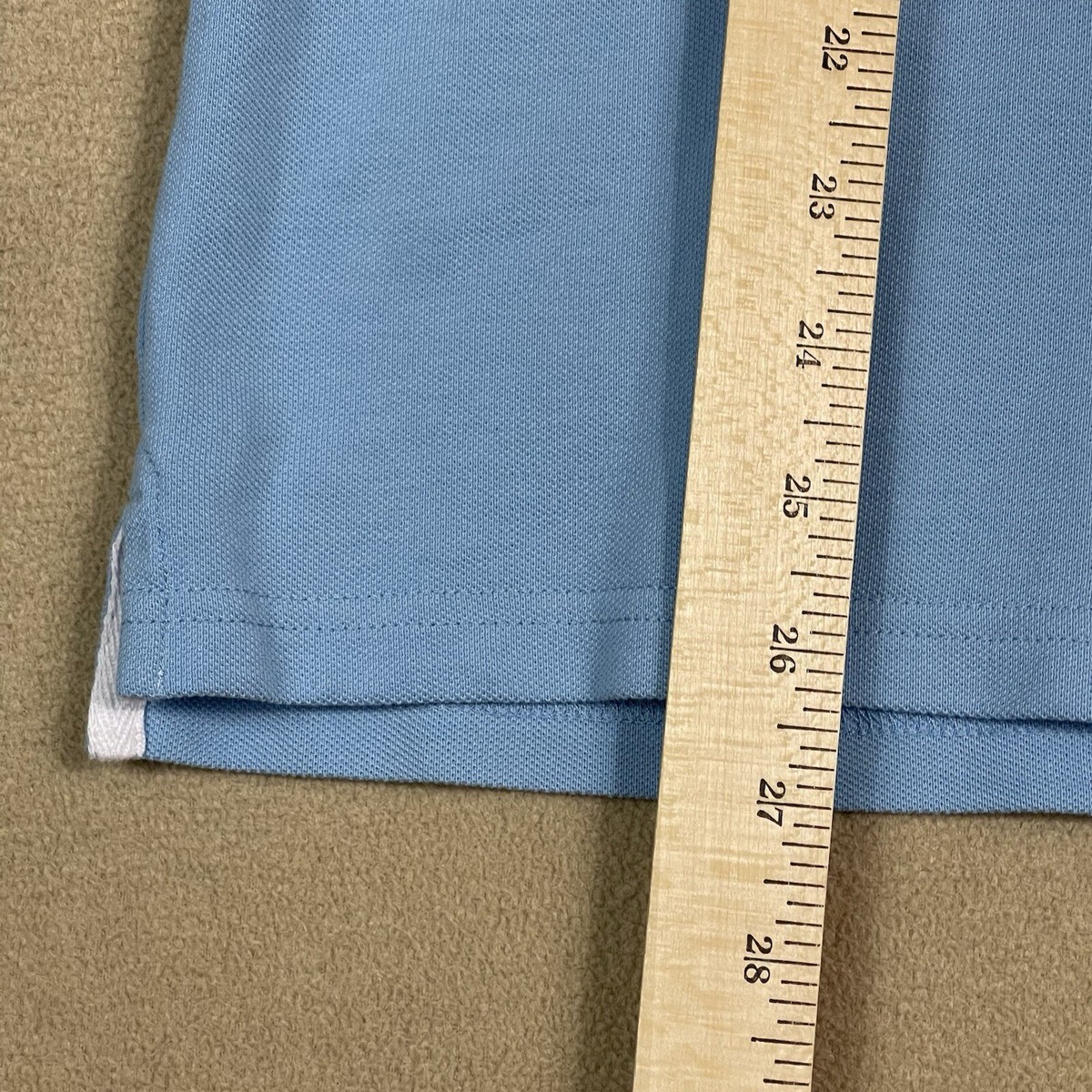 727 Sailbags x Ponant Polo Shirt Mens Small Blue White