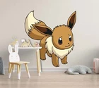 Eeve Pokemon 3D Wall Sticker Decal Home Decor Wall Art