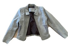 Michel Domit- Leather Jacket Women Large