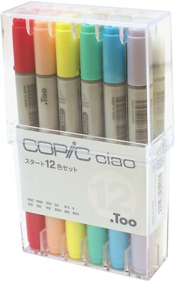 Too Copic Chao Start 12 Color Set Multicolor 12503035 Japan