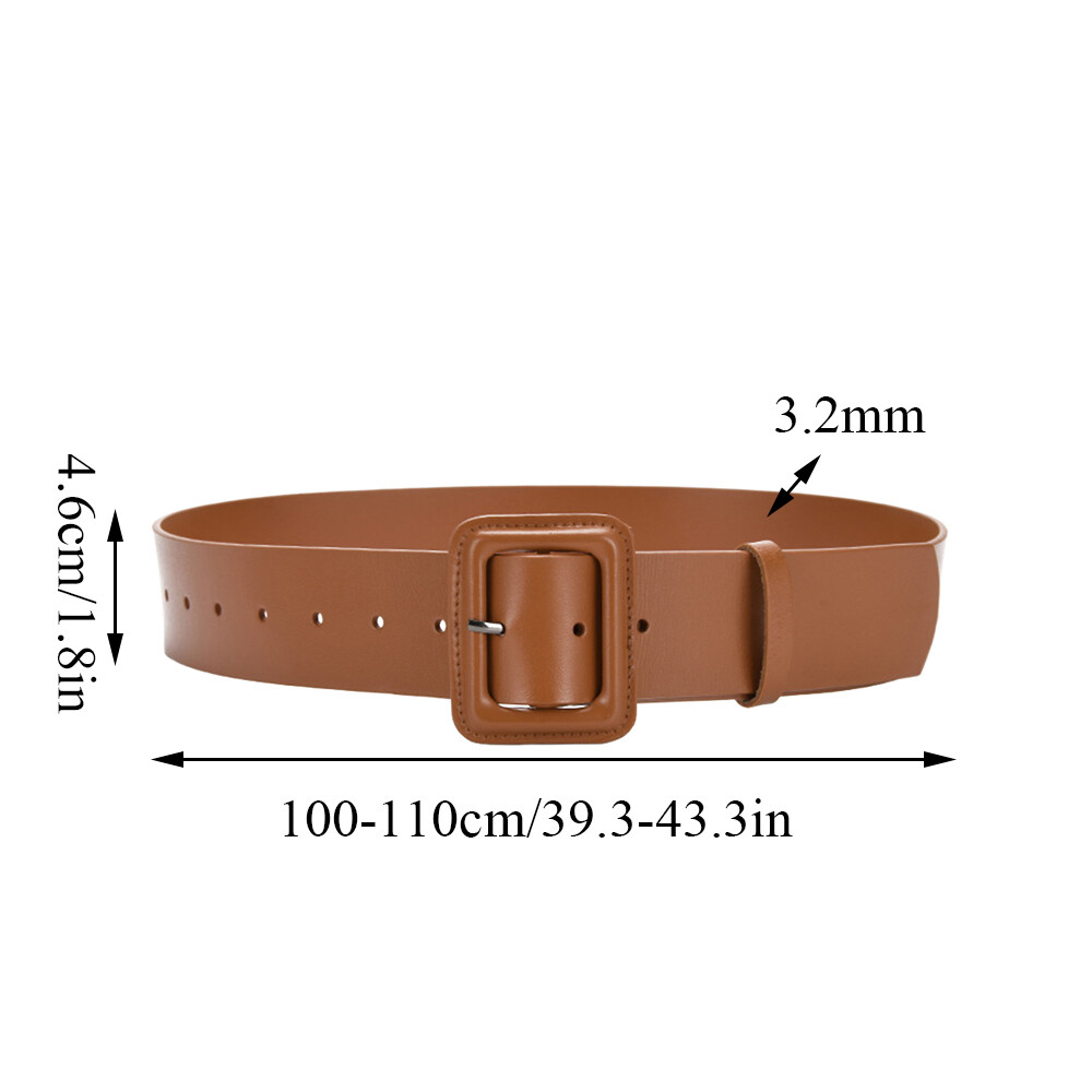 1414 Womens Wide Elastic Waist Belt For Dress Ladies Stretch Cinch Ulalaza Womens Vintage Wide Elastic Waist Belt Stretch Retro  main image 4