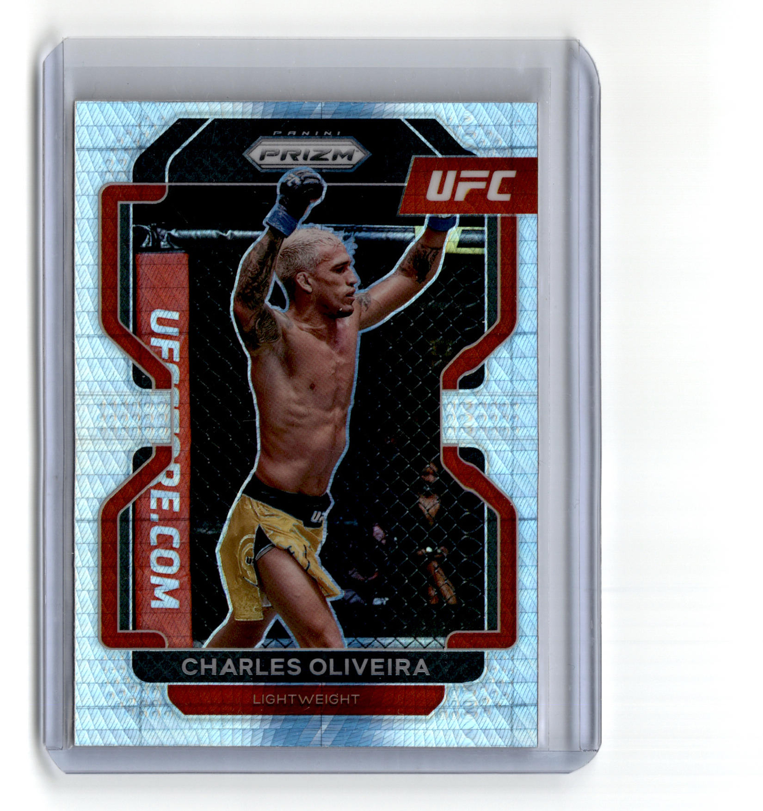 Charles Oliveira 2022 Panini Prizm UFC Hyper #189