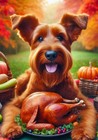 Irish Terrier Thanksgiving Flag