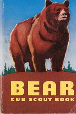 Vintage BOY SCOUTS OF AMERICA BEAR CUB SCOUT BOOK-Copyright 1954 - 1959 Revision