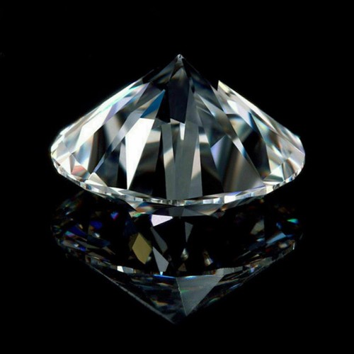 100% Natural Certified 0.08Ct Stunning Round Shape White Loose Diamond - Imagen 2 de 2