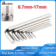 Allen Hex Key Long Arm Metric 0.7mm-17mm Hexagonal Wrench Keys Screwdriver 911-L