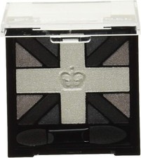 Rimmel London Glam' Eyes HD Quad Eye Shadow - 001 Black Cab, 0.088 oz /2.5g