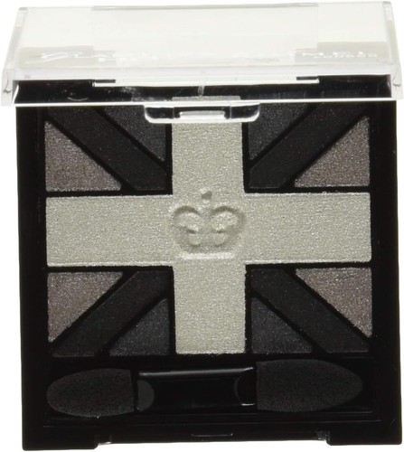 Rimmel London Glam' Eyes HD Quad Eye Shadow - 001 Black Cab, 0.088 oz (2.5g) - 第 1/6 張圖片