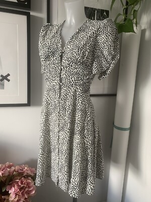 Midi Dress Green Polka Dot Dress Primark Green Leopard Print Dress