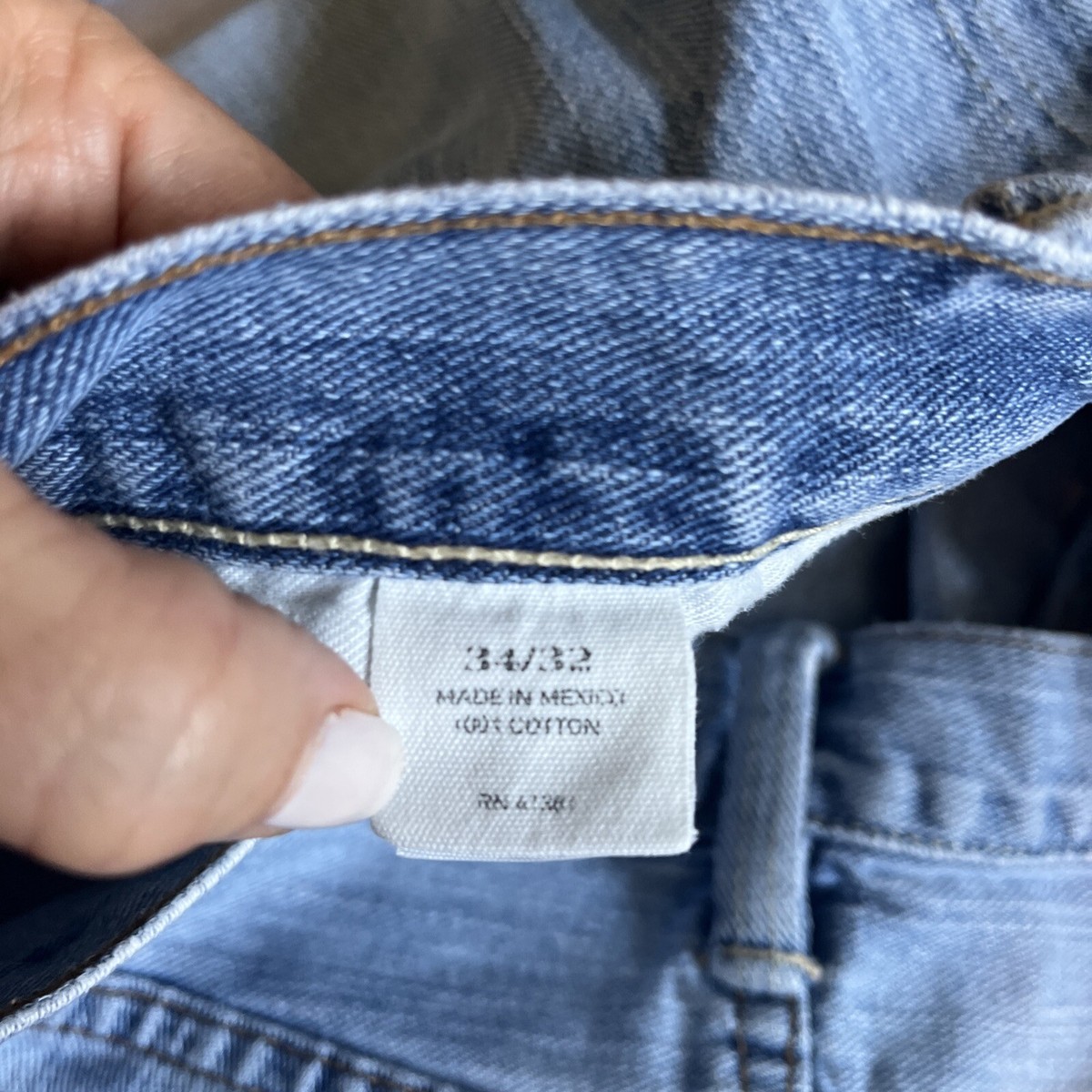 POLO JEANS ライトブルー ワイドレッグジーンズ 34/36 Relaxed Wide-Leg Jean