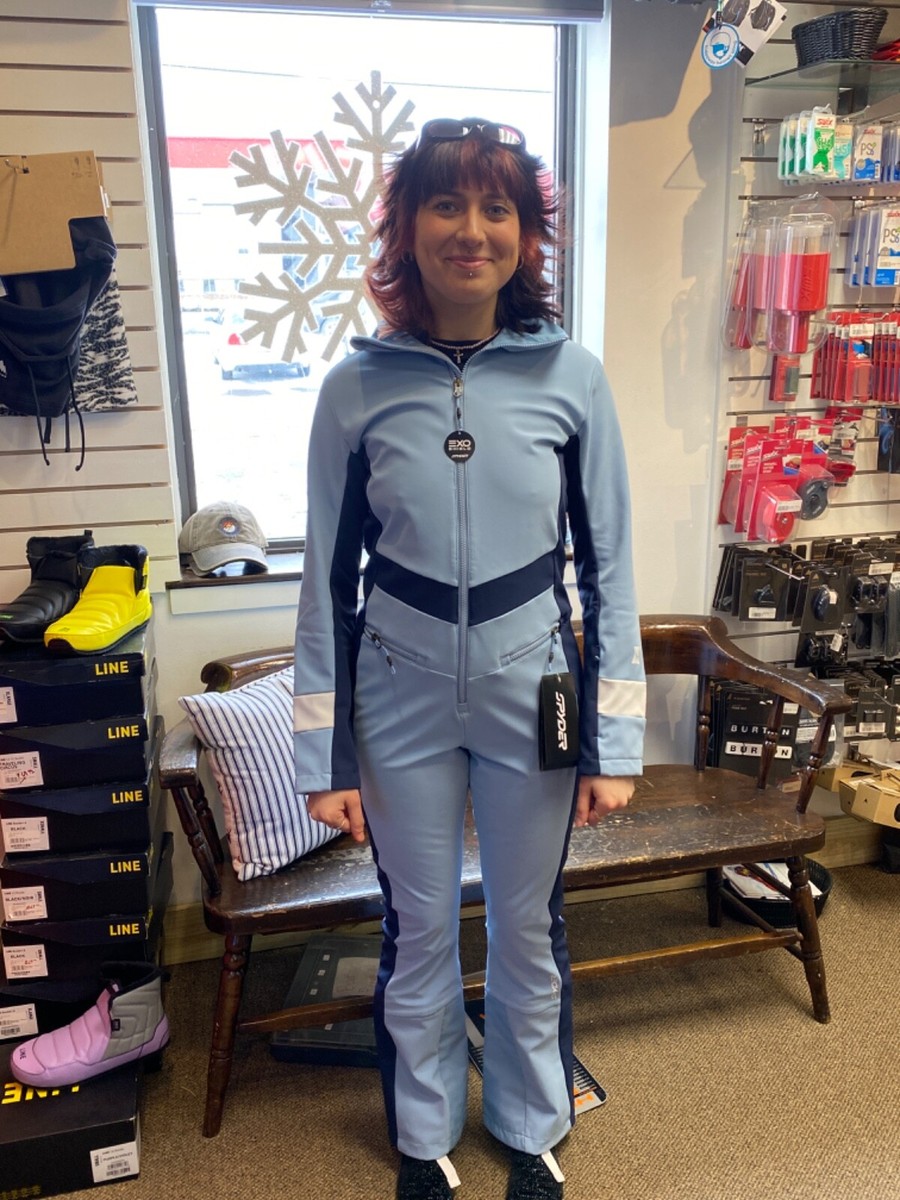 Spyder Origin Softshell Women's Snow Suit, Blue Drift, 10 | eBay