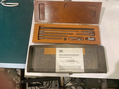 Brown & Sharpe Tubular Inside Micrometer Set 1.5 - 8.5'' w/Handle