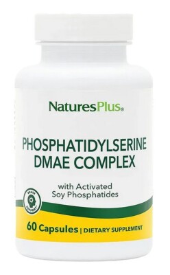 Natures Plus Phosphatidylserine DMAE Complex   60 Kapseln (1604,02 EUR/kg)