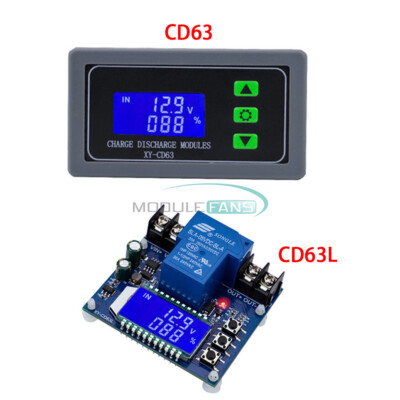 CD63 DC 30A Battery Charging Control Module Full Power-off Voltage Protector