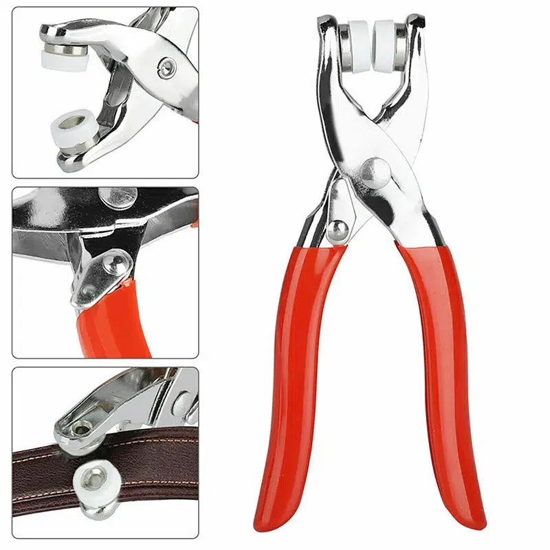 100 Set Metal Snaps Buttons Fastener Pliers Tool Kit Five Claw Buckle Set Sewing - Image 2 of 4